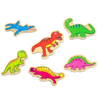 Magnetic dinosaurs - 20 pieces